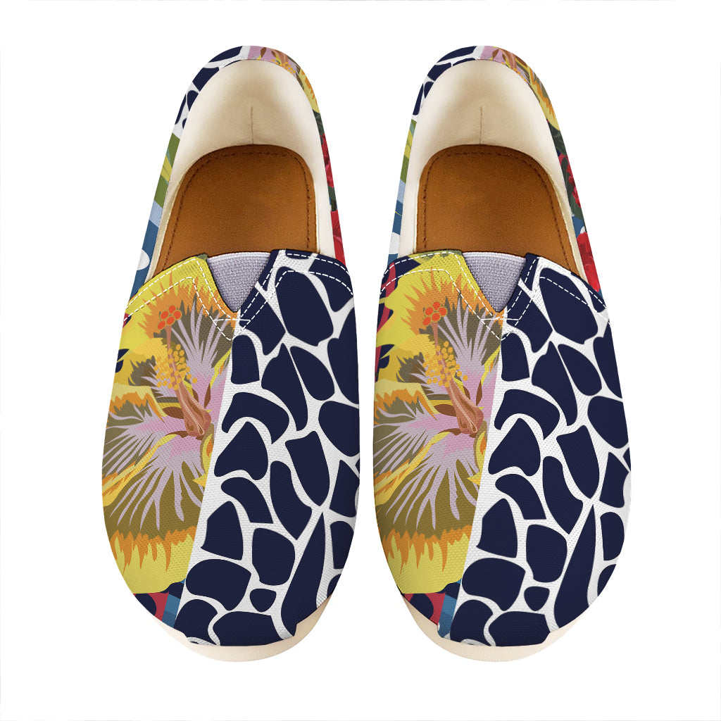 Exotic Patchwork Pattern Print Casual Shoes
