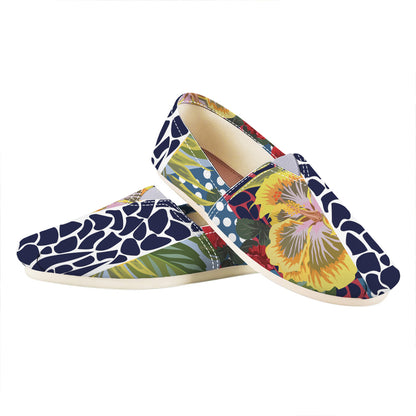 Exotic Patchwork Pattern Print Casual Shoes