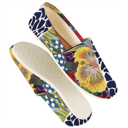 Exotic Patchwork Pattern Print Casual Shoes