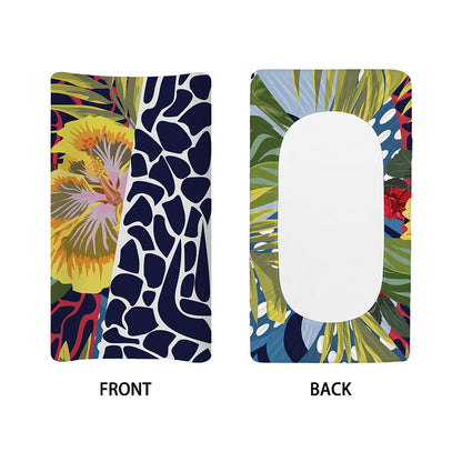 Exotic Patchwork Pattern Print Changing Pad Cover
