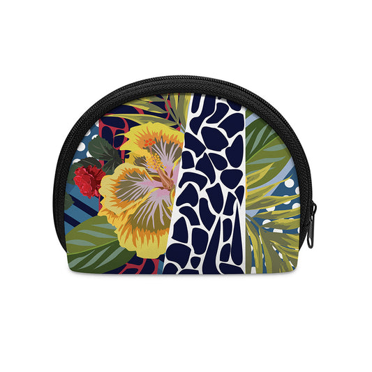 Exotic Patchwork Pattern Print Coin Purse