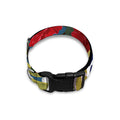 Exotic Patchwork Pattern Print Dog Collar