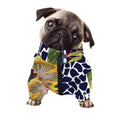 Exotic Patchwork Pattern Print Dog Zip Up Jacket