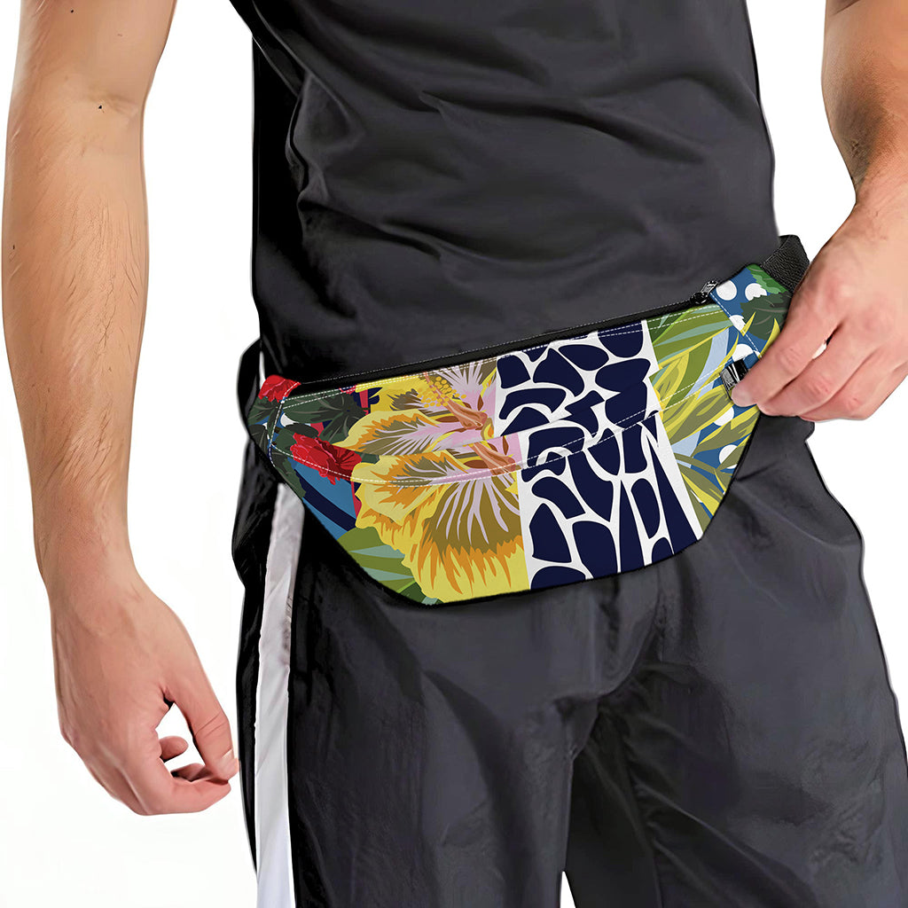 Exotic Patchwork Pattern Print Fanny Pack