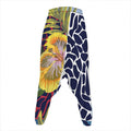 Exotic Patchwork Pattern Print Hammer Pants