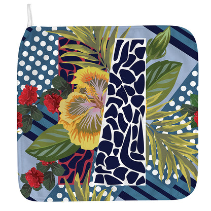 Exotic Patchwork Pattern Print Hand Towel