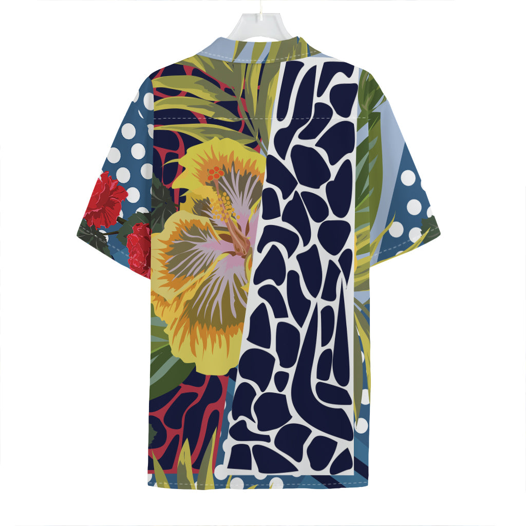 Exotic Patchwork Pattern Print Hawaiian Shirt