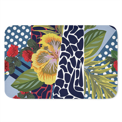 Exotic Patchwork Pattern Print Indoor Door Mat