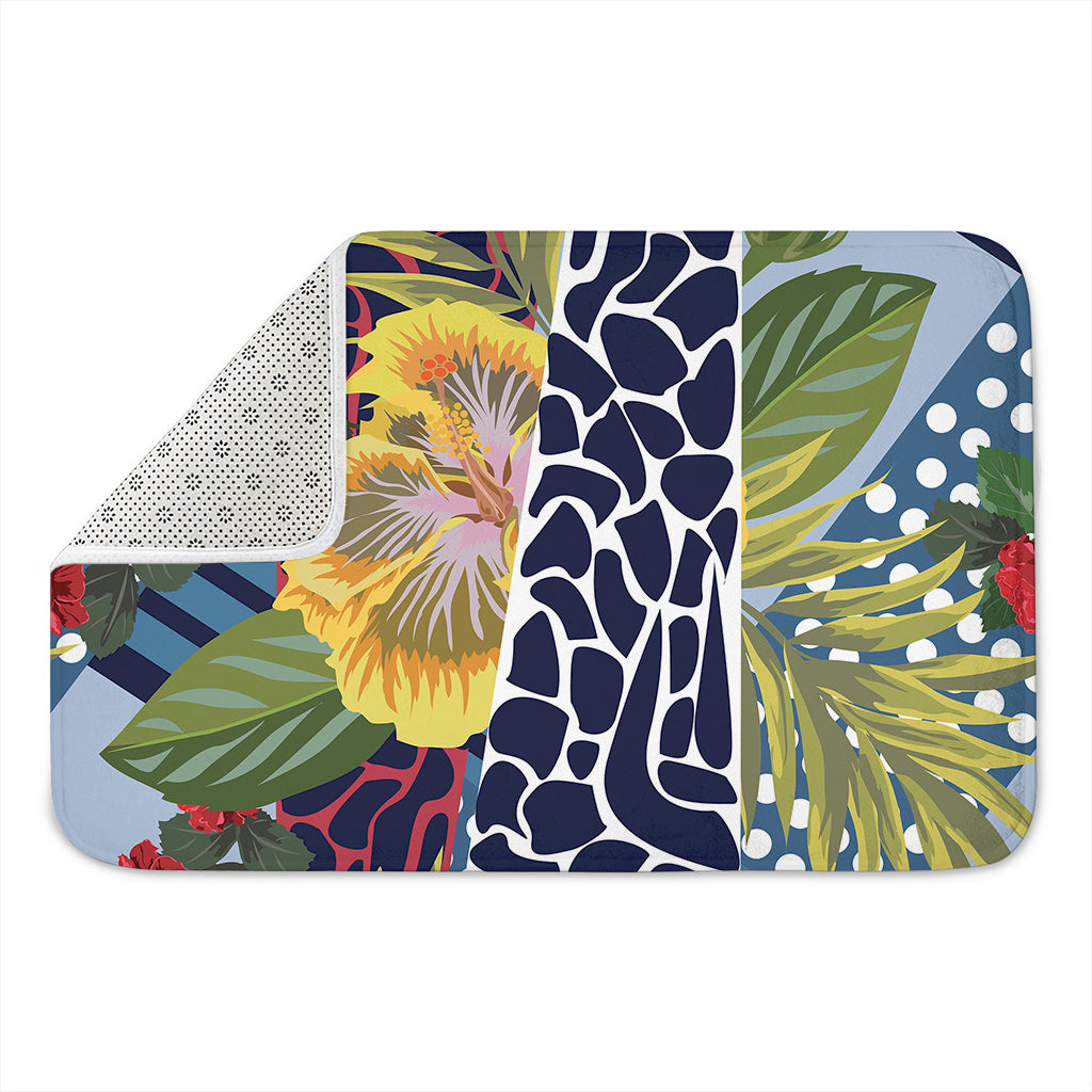 Exotic Patchwork Pattern Print Indoor Door Mat