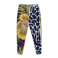 Exotic Patchwork Pattern Print Jogger Pants