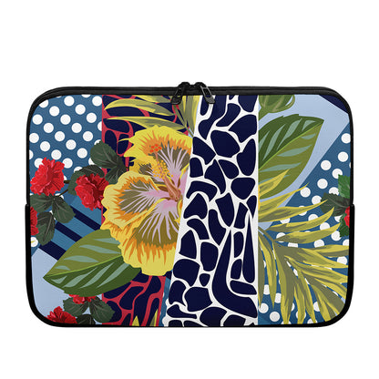 Exotic Patchwork Pattern Print Laptop Sleeve