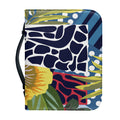 Exotic Patchwork Pattern Print Leather Bible Cover