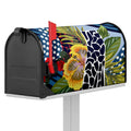 Exotic Patchwork Pattern Print Mailbox Cover