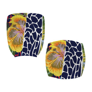 Exotic Patchwork Pattern Print Office Chair Cover