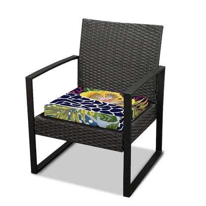 Exotic Patchwork Pattern Print Outdoor Seat Cushion Cover
