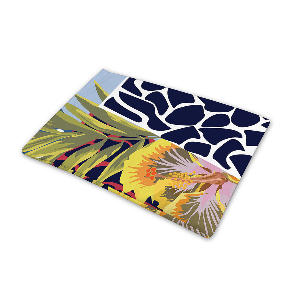 Exotic Patchwork Pattern Print Pet Cooling Mat Cover
