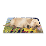 Exotic Patchwork Pattern Print Pet Cooling Mat Cover
