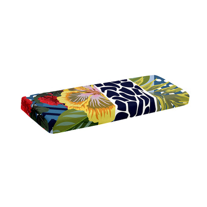 Exotic Patchwork Pattern Print Piano Keyboard Cover