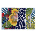 Exotic Patchwork Pattern Print Placemat