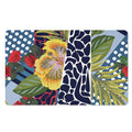 Exotic Patchwork Pattern Print Polyester Doormat