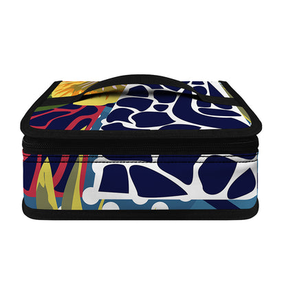 Exotic Patchwork Pattern Print Small Lunch Bag