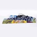 Exotic Patchwork Pattern Print Sports Towel
