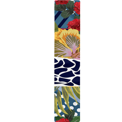 Exotic Patchwork Pattern Print Table Runner