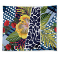 Exotic Patchwork Pattern Print Tapestry