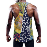 Exotic Patchwork Pattern Print Training Tank Top