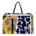 Exotic Patchwork Pattern Print Utility Tote Bag