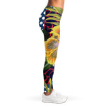 Exotic Patchwork Pattern Print Women's Leggings