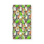 Exotic Tropical Giraffe Pattern Print Baby Crib Sheet