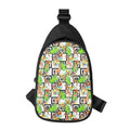 Exotic Tropical Giraffe Pattern Print Sling Bag