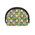 Exotic Tropical Giraffe Pattern Print Coin Purse