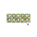 Exotic Tropical Giraffe Pattern Print Extended Mouse Pad