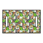 Exotic Tropical Giraffe Pattern Print Golf Cart Seat Cover