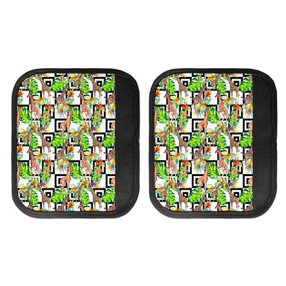 Exotic Tropical Giraffe Pattern Print Handle Covers
