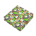Exotic Tropical Giraffe Pattern Print Outdoor Seat Cushion Cover