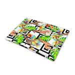 Exotic Tropical Giraffe Pattern Print Pet Cooling Mat Cover