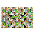 Exotic Tropical Giraffe Pattern Print Placemat