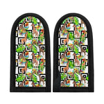 Exotic Tropical Giraffe Pattern Print Skillet Handle Cover