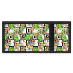 Exotic Tropical Giraffe Pattern Print Trifold Wallet