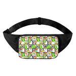Exotic Tropical Giraffe Pattern Print Waist Bag