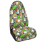 Exotic Tropical Giraffe Pattern Print Waterproof Car Seat Cover