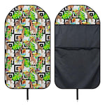 Exotic Tropical Giraffe Pattern Print Waterproof Car Seat Cover