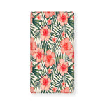 Exotic Tropical Hibiscus Pattern Print Baby Crib Sheet