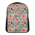 Exotic Tropical Hibiscus Pattern Print Casual Backpack