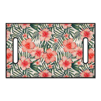 Exotic Tropical Hibiscus Pattern Print Golf Cart Seat Cover
