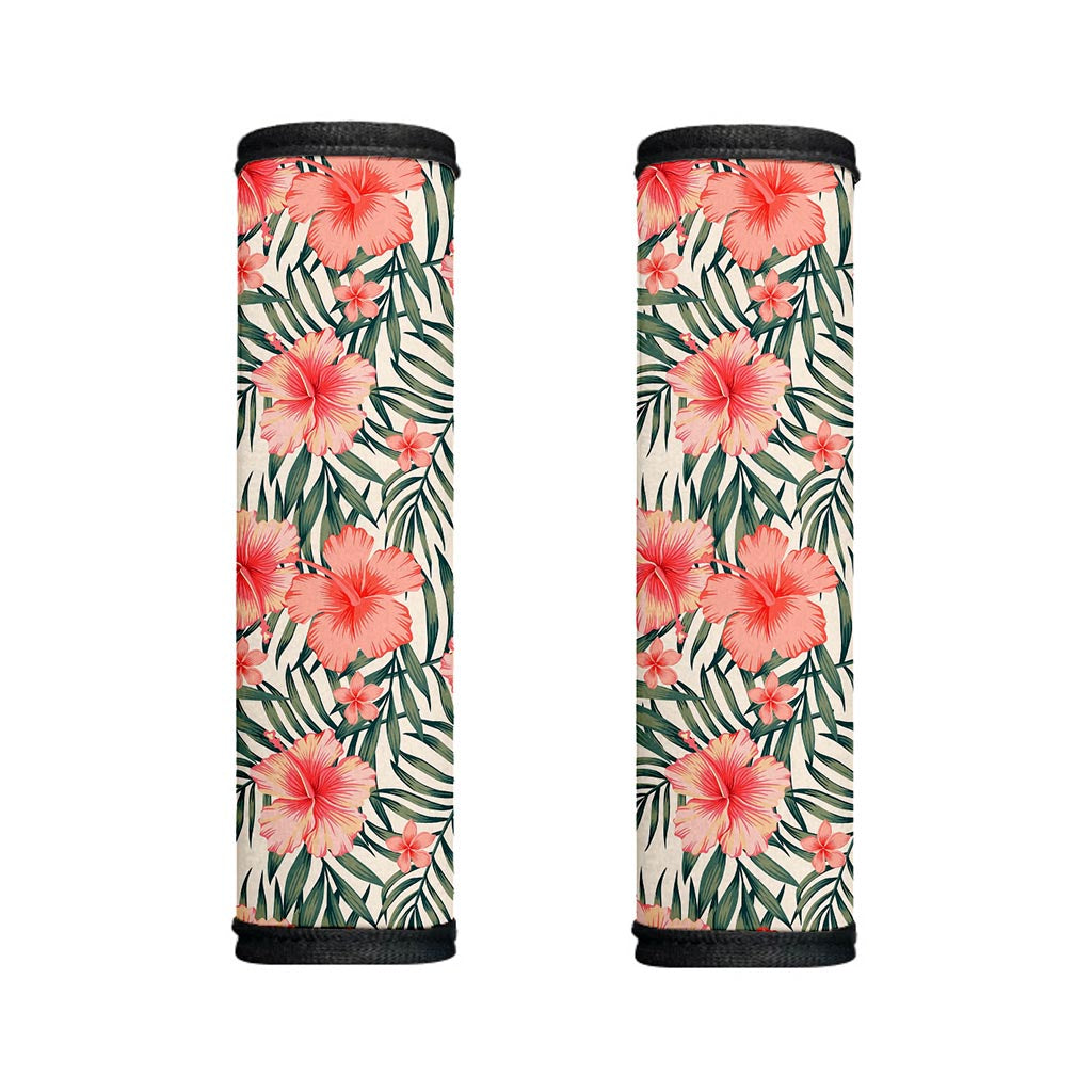 Exotic Tropical Hibiscus Pattern Print Handle Covers