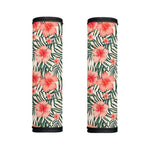 Exotic Tropical Hibiscus Pattern Print Handle Covers